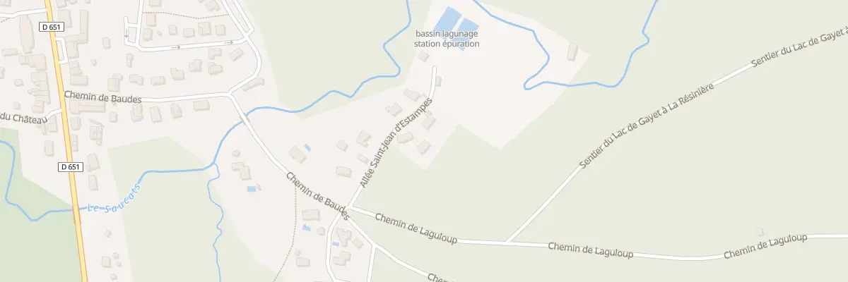 Plan du 5B All Saint Jean d’Estampes à Saucats