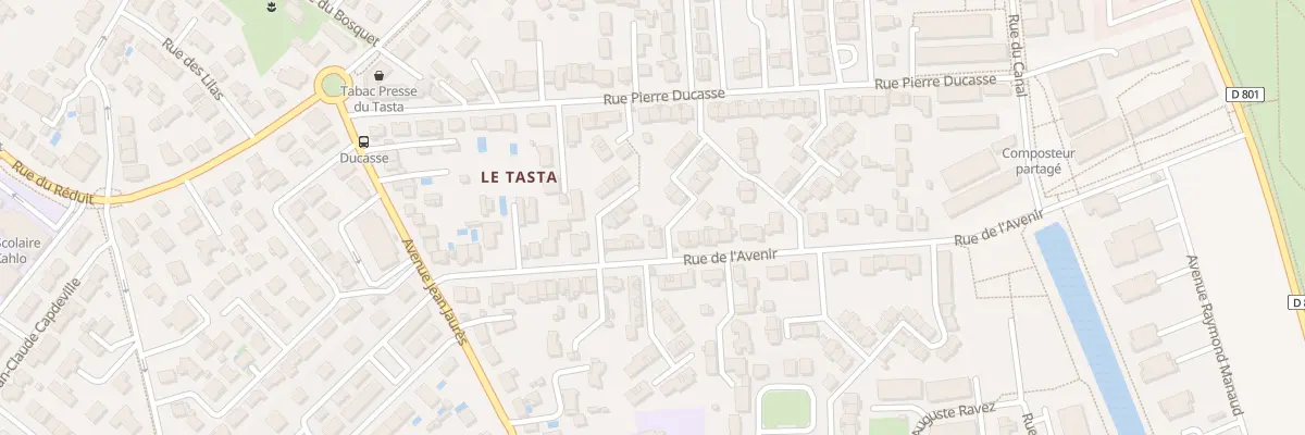 Plan du 17 Rue de l’Avenir à Bruges