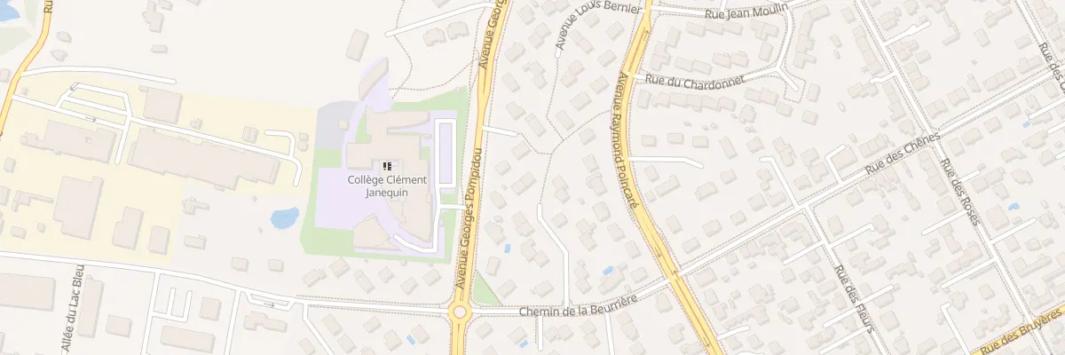 Plan du 13 Av de la Durancerie à Avrillé