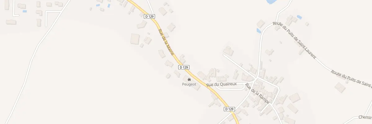 Plan du 88 Rue de la Mairie à Saint-Laurs