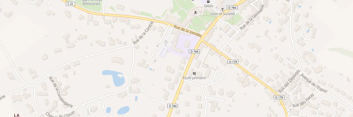 Plan du 3 Av du Général de Gaulle à Moncoutant-sur-Sèvre