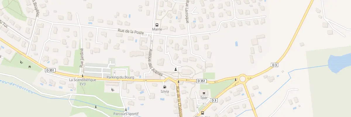 Plan du 59 Imp des Chenes à Saint-Perdon