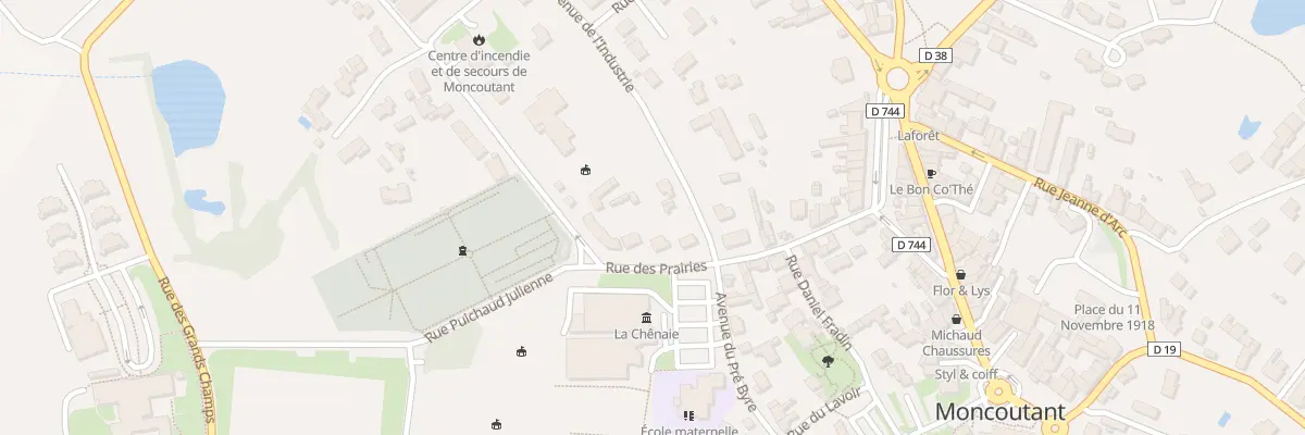 Plan du 4 Rue des Prairies à Moncoutant-sur-Sèvre