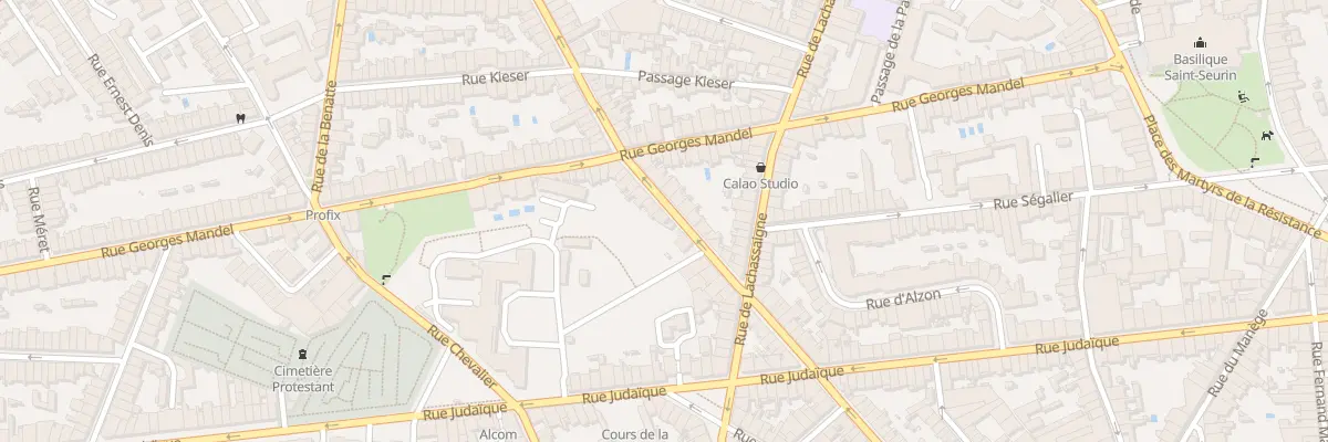 Plan du 31 Rue Jean Soula à Bordeaux