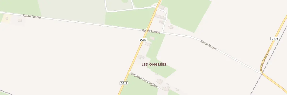 Plan du 5076 Les Onglees à Vendes