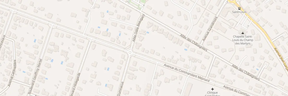 Plan du 64 Av du Cdt Mesnard à Avrillé
