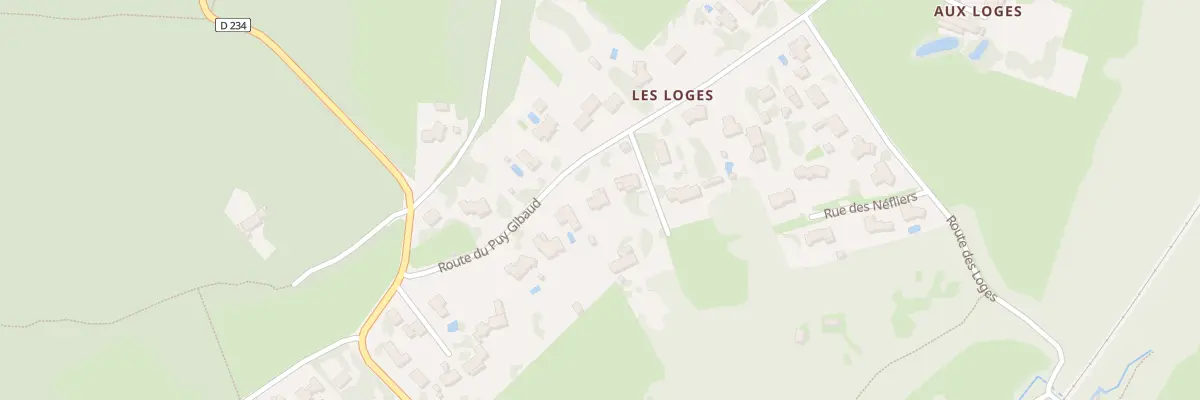 Plan du 8 Rte du Puy Gibaud à Fontcouverte