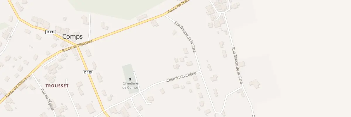 Plan du 15 Che du Chene à Comps