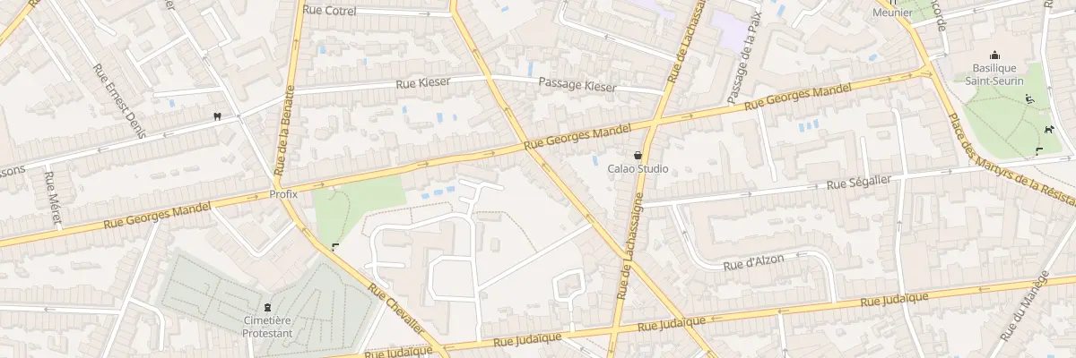 Plan du 39 Rue Jean Soula à Bordeaux