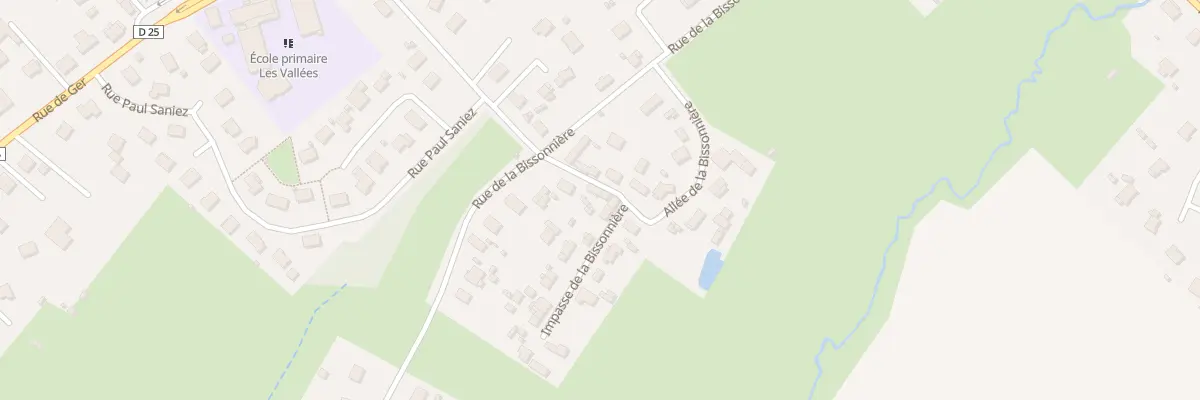 Plan du 51 All de la Bissonniere à Flers