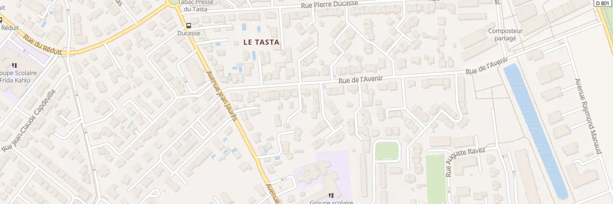 Plan du 16 Rue de l’Avenir à Bruges