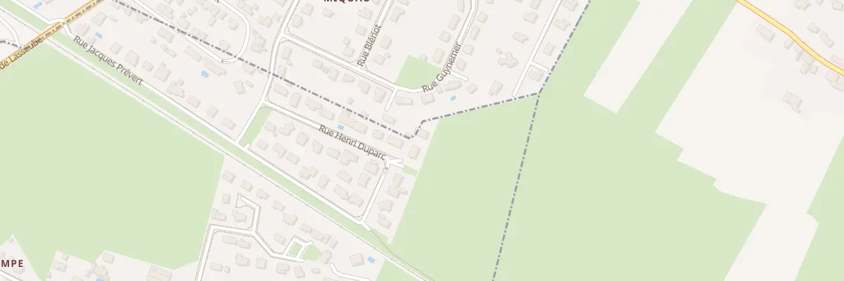 Plan du 17 Rue Henri Duparc à Oloron-Sainte-Marie