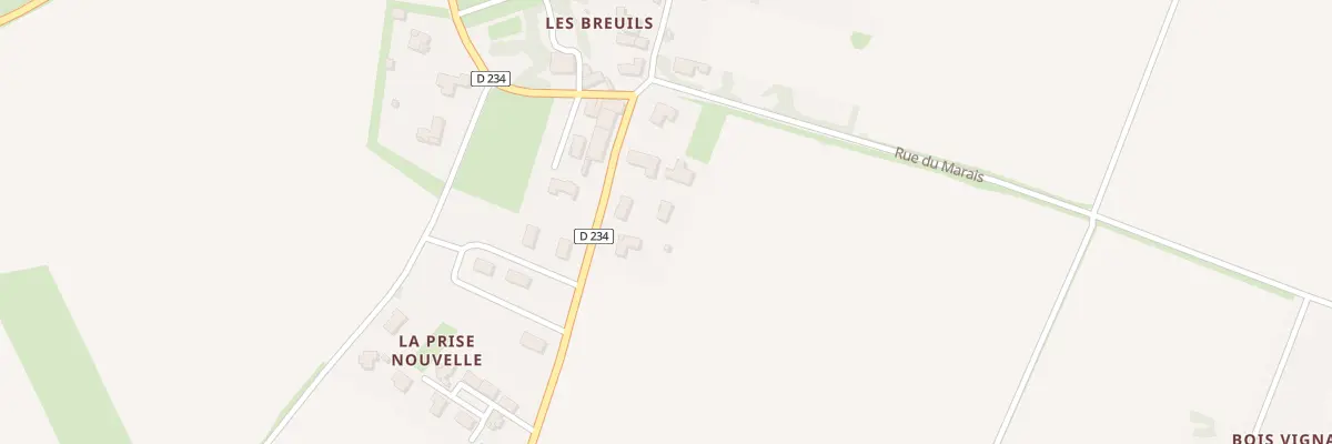 Plan du 11B Rue de Saintonge à Berneuil