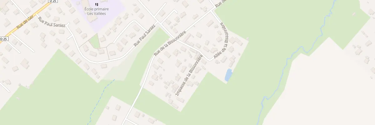 Plan du 39 Imp de la Bissonniere à Flers
