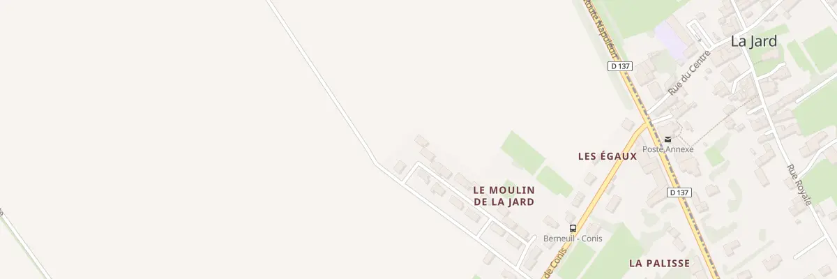 Plan du 36 Lot le Youl à Berneuil