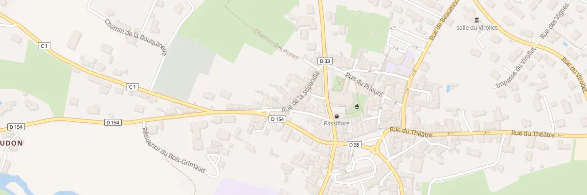 Plan du 9 Rue de la Stipendie à Nueil-les-Aubiers