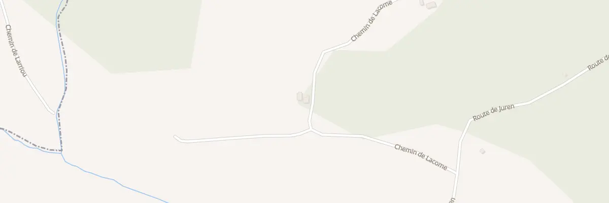Plan du 1400 Che de Lacome à Saint-Médard