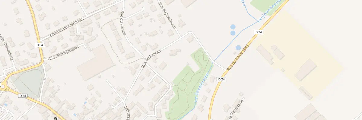Plan du 5407 Rue du Pelican (Gonnord) à Chemillé-en-Anjou