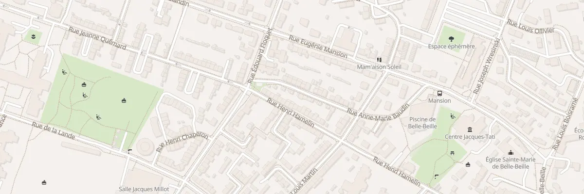 Plan du 74 Rue Henri Hamelin à Angers