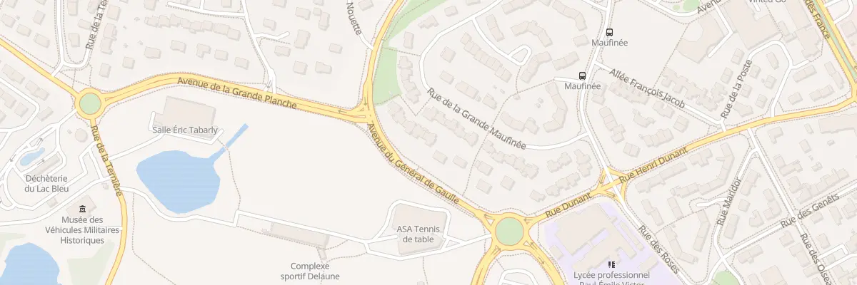 Plan du 12 Av du Gen de Gaulle à Avrillé