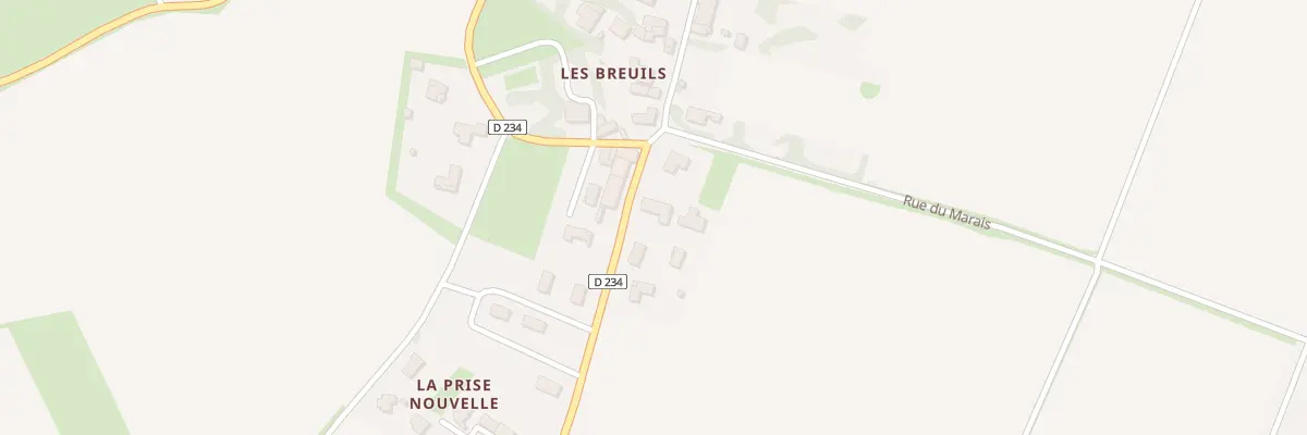 Plan du 9 Rue de Saintonge à Berneuil