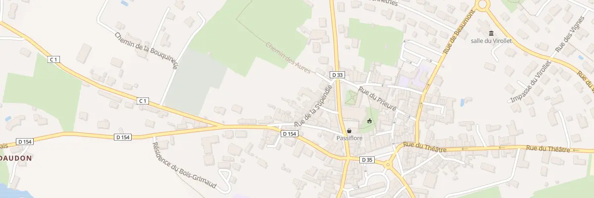 Plan du 11 Rue de la Stipendie à Nueil-les-Aubiers