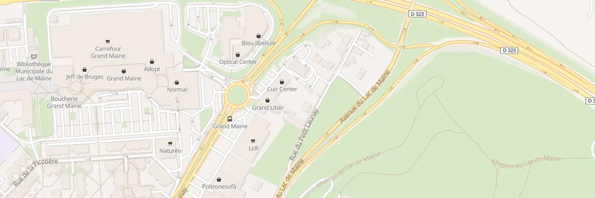 Plan du 22 Rue du petit Launay à Angers