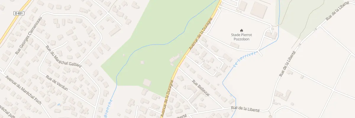 Plan du 43 Av de la Duragne à Léognan