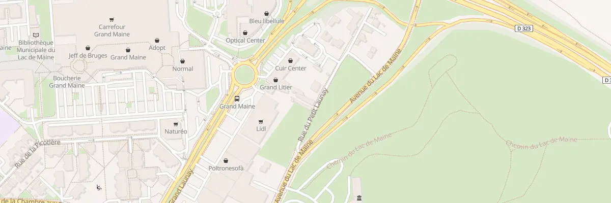 Plan du 24 Rue du petit Launay à Angers