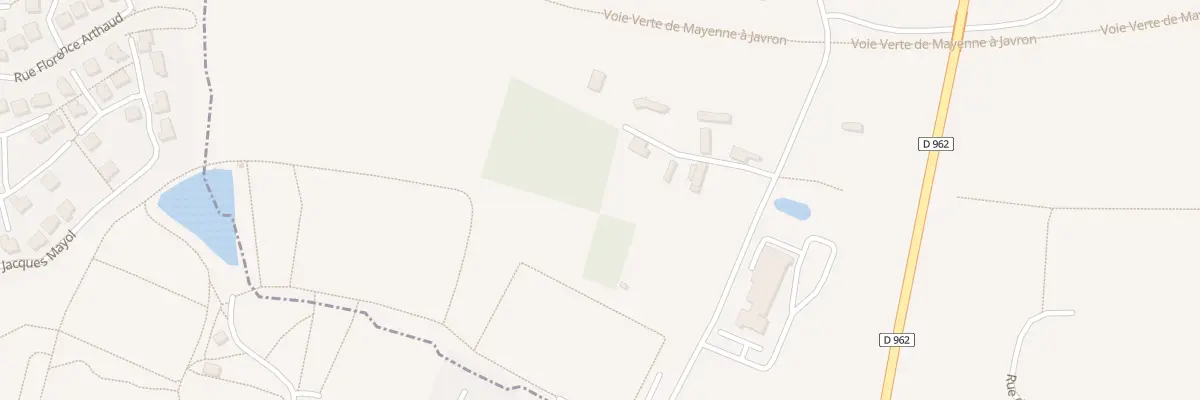 Plan du 2 La Daviere à Aron