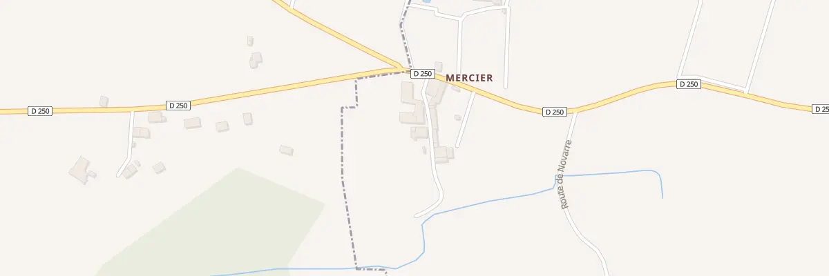 Plan du 2 Mercier-Sud à Saint-Trojan