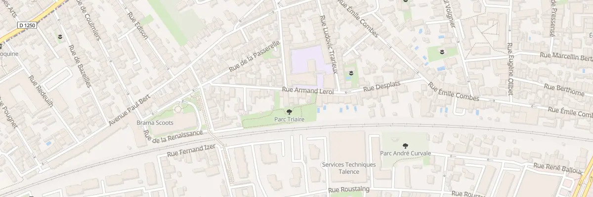 Plan du 22 Rue Armand Leroi à Talence