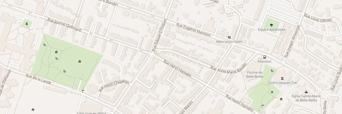 Plan du 80 Rue Henri Hamelin à Angers