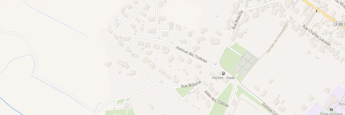 Plan du 5 Av des Troènes à Pardies