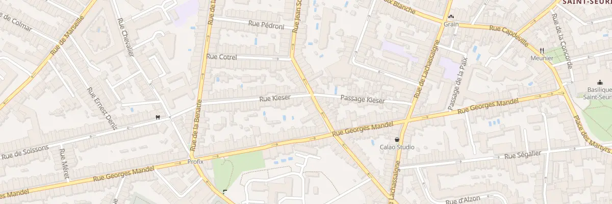 Plan du 65 Rue Jean Soula à Bordeaux