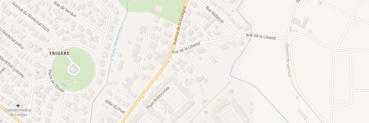 Plan du 34T Av de la Duragne à Léognan