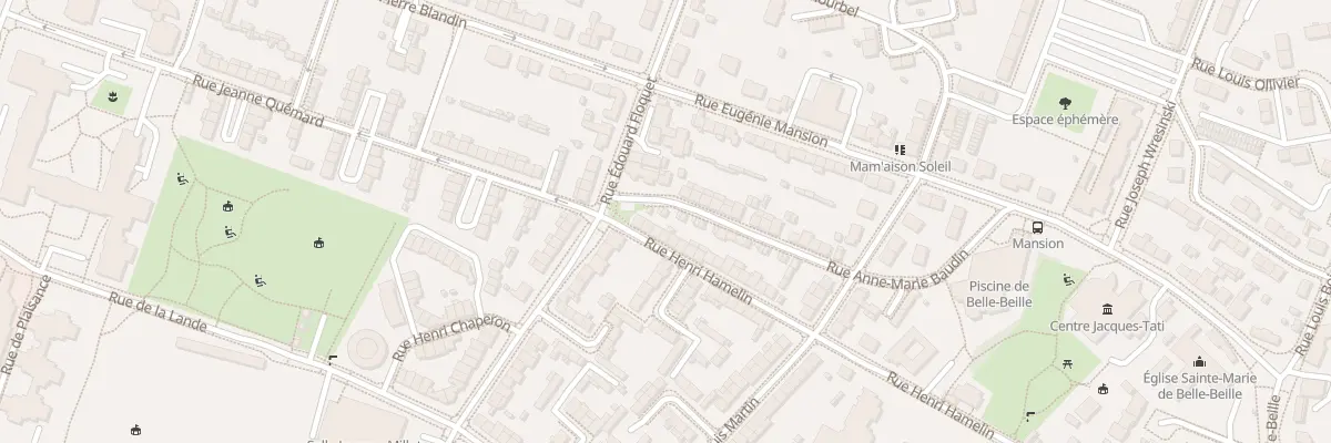 Plan du 82 Rue Henri Hamelin à Angers
