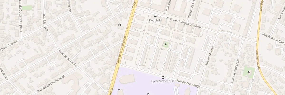 Plan du 50 Rue de Tremeuge à Talence