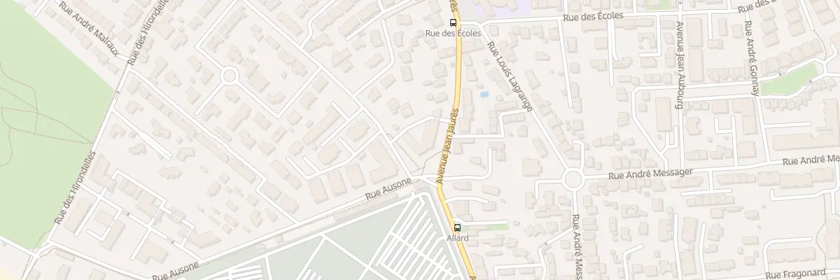 Plan du 53 Av Jean Jaurès à Bruges