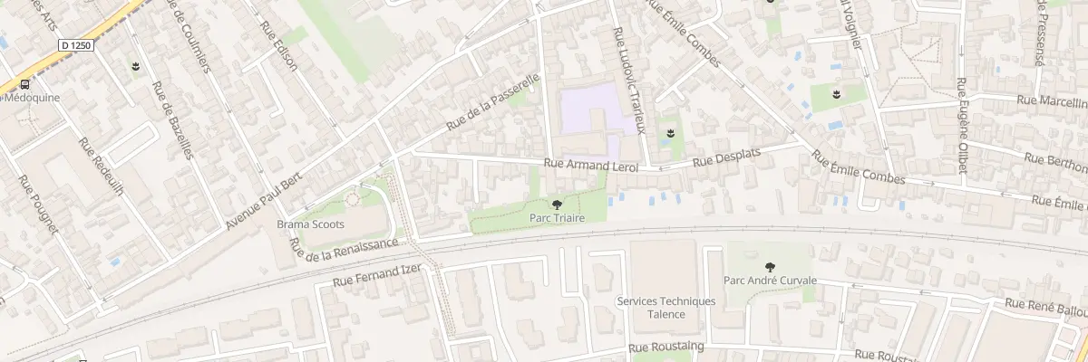 Plan du 28 Rue Armand Leroi à Talence