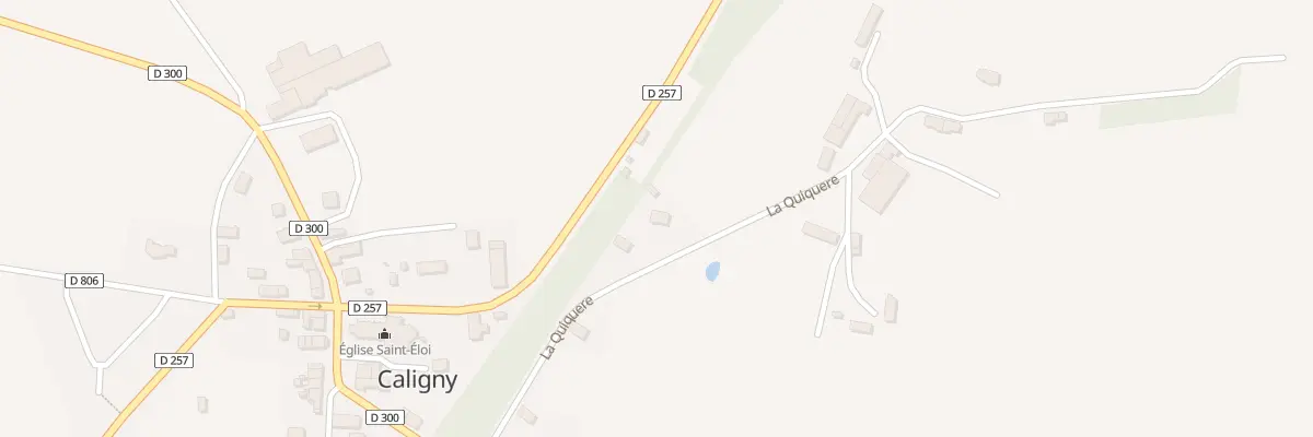 Plan du 241 Imp de la Quiquère à Caligny