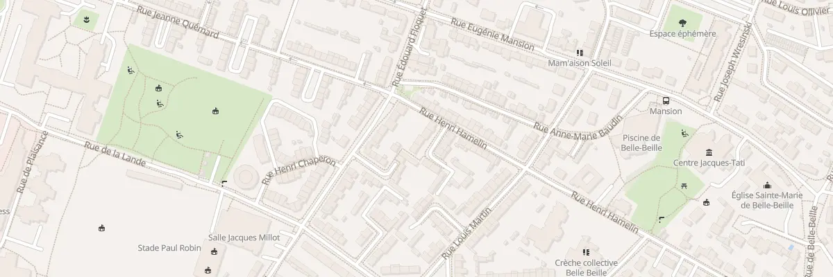 Plan du 6 Imp Henri Hamelin à Angers