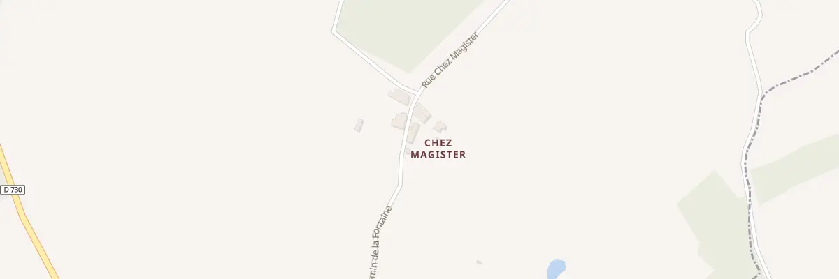 Plan du 25 Rue Chez Magister à Semillac