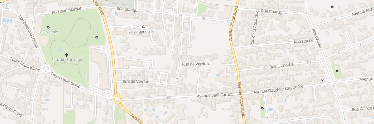 Plan du 37 Rue de Verdun au Bouscat