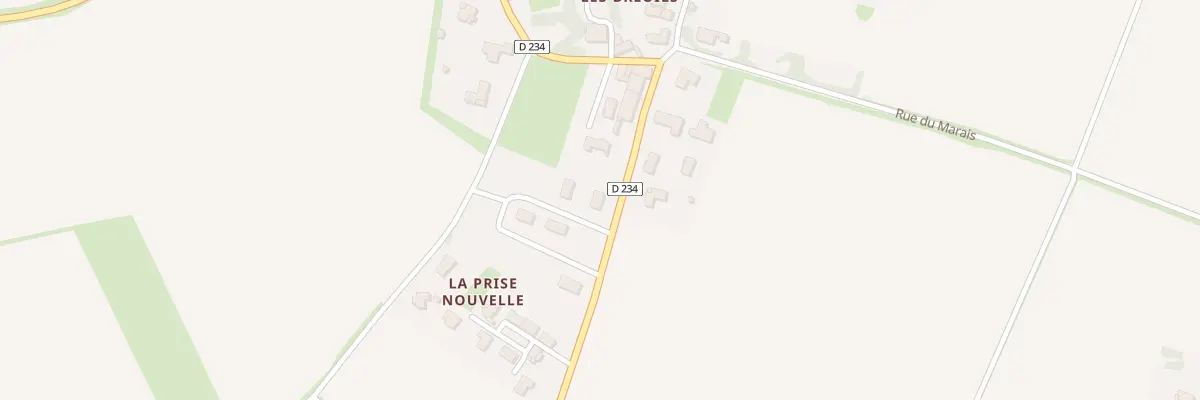 Plan du 1 Rue de la Pibole à Berneuil