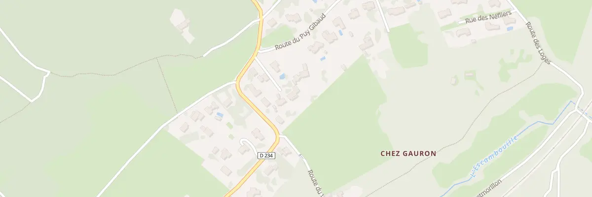 Plan du 40 Rte des Richaudeaux à Fontcouverte