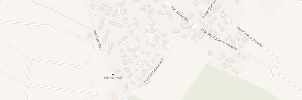 Plan du 42 Rue de Châteauneuf à Léognan