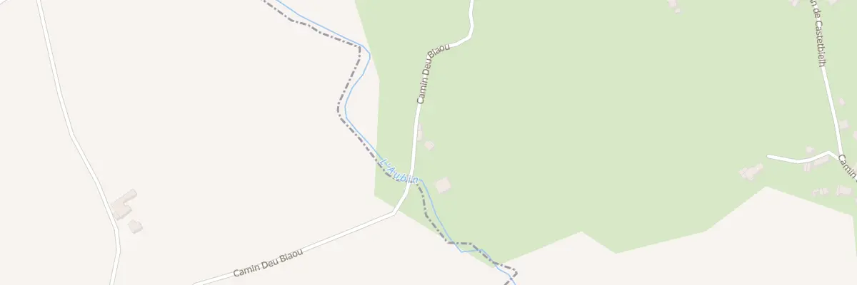 Plan du 361 Cami Deu Biaou à Castillon (Canton d’Arthez-de-Béarn)