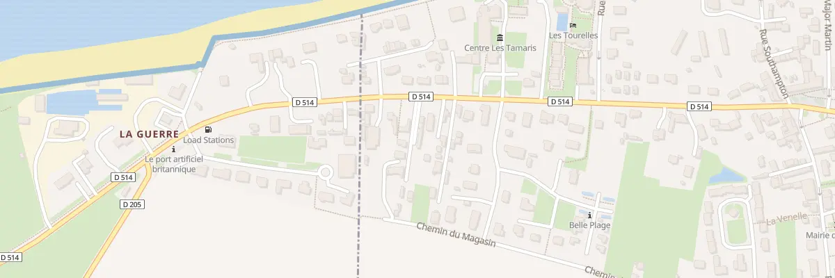 Plan du 58 Av de la Libération à Asnelles