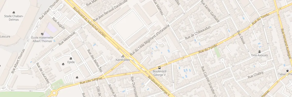 Plan du 26 Rue du 144eme R.i. à Bordeaux
